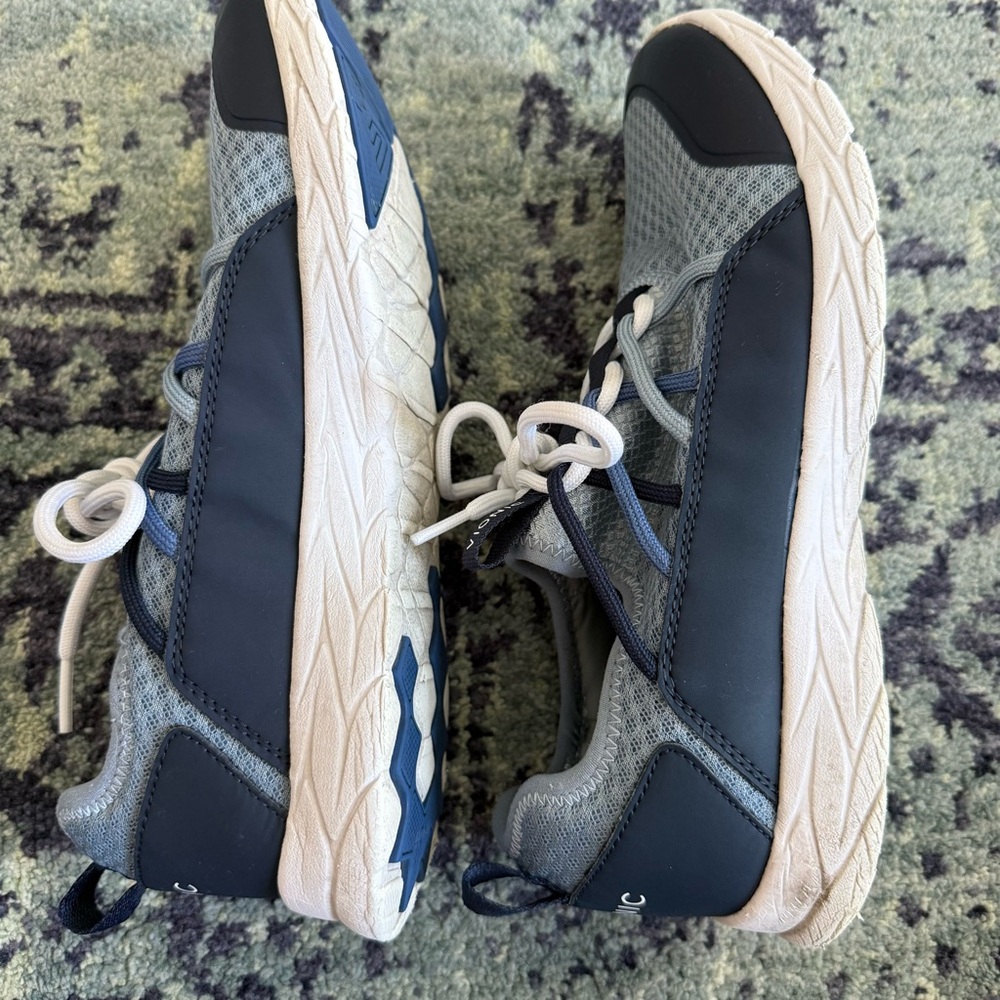 Navy Blue Women’s Vionic Sz 9 Zeliya Oxford Fabric Comfort Tennis Shoes Casual - Picture 3 of 8
